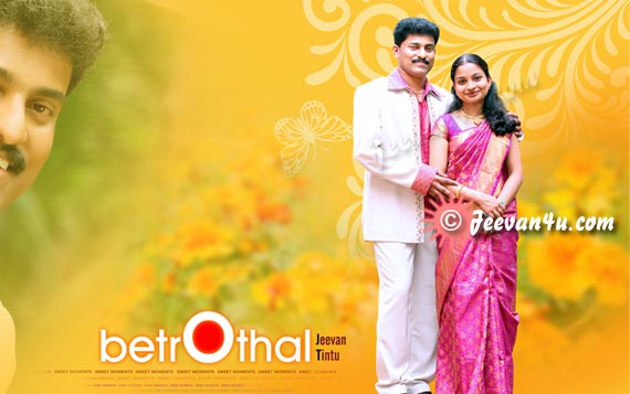 Jeevan Tintu Betrothal Photos